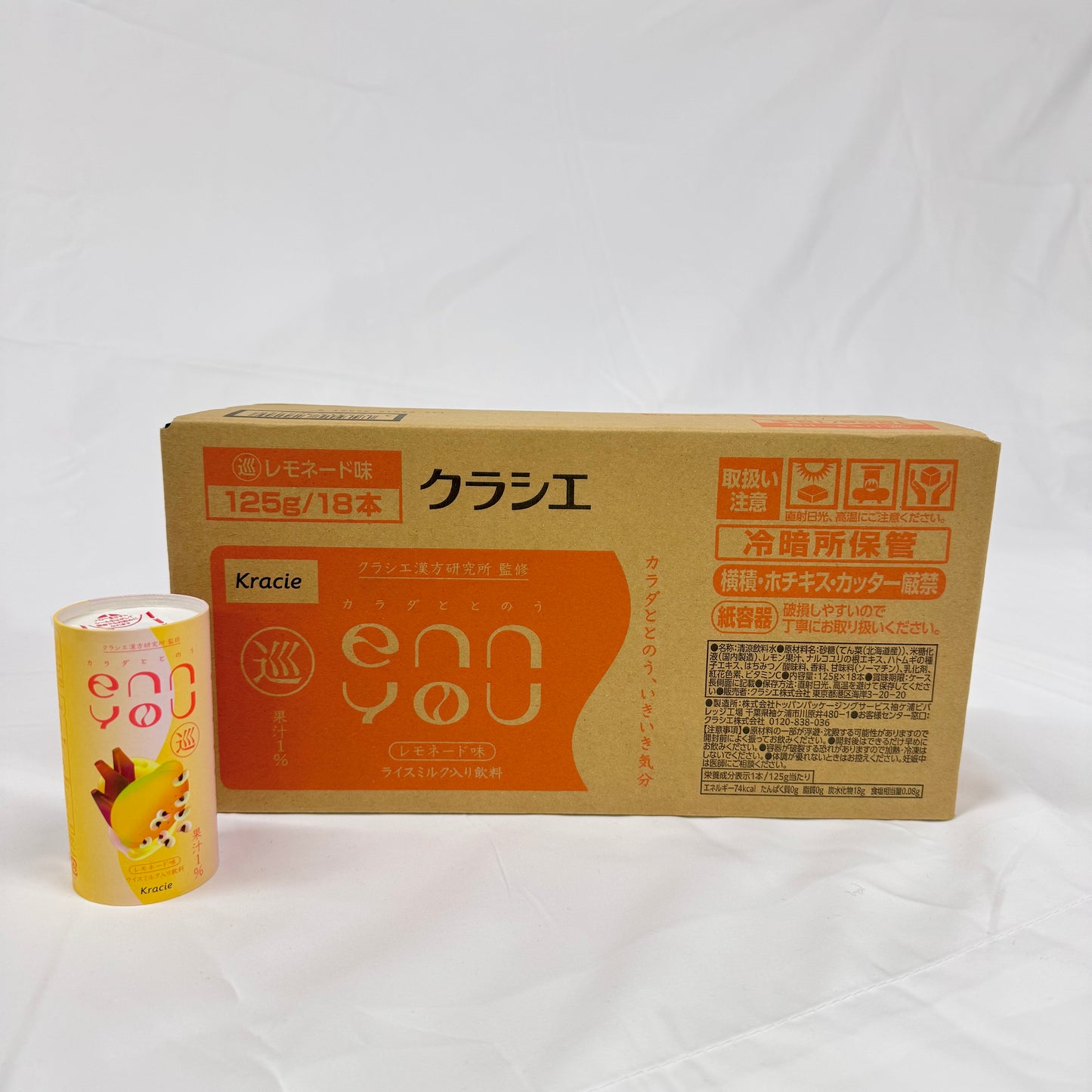 enn you (エンユー)巡 レモネード味 18本入り・1ケース